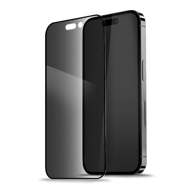 Livon iPhone XR/iPhone 11 Tempered Glass - PrivacyShield - Black