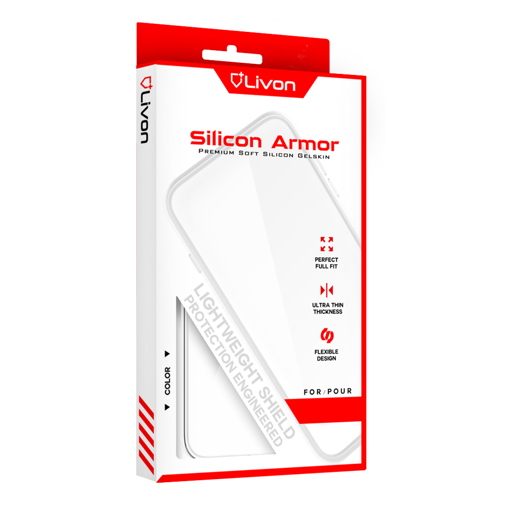 Livon  Samsung SM-A015F Galaxy A01 Silicon Armor - Clear