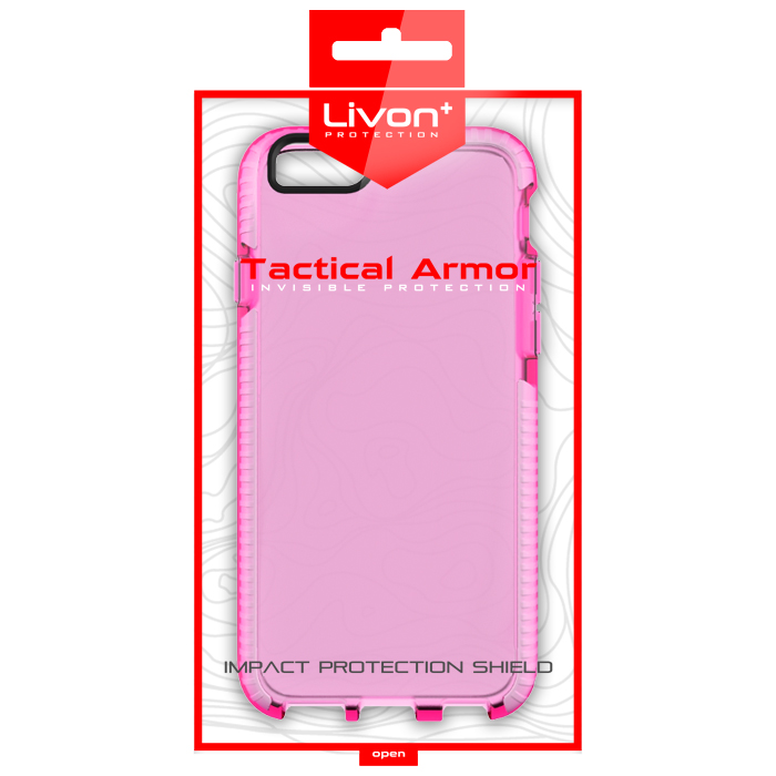 Livon Apple iPhone 7/iPhone 8 Tactical Armor - Pure Shield - Pink