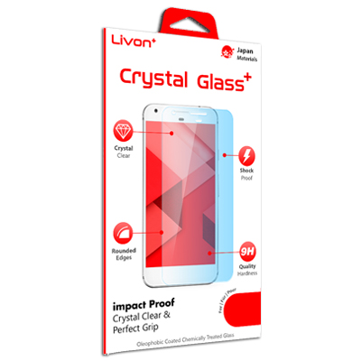 Livon Microsoft Lumia 640 Tempered Glass 0.3mm - 2,5D 