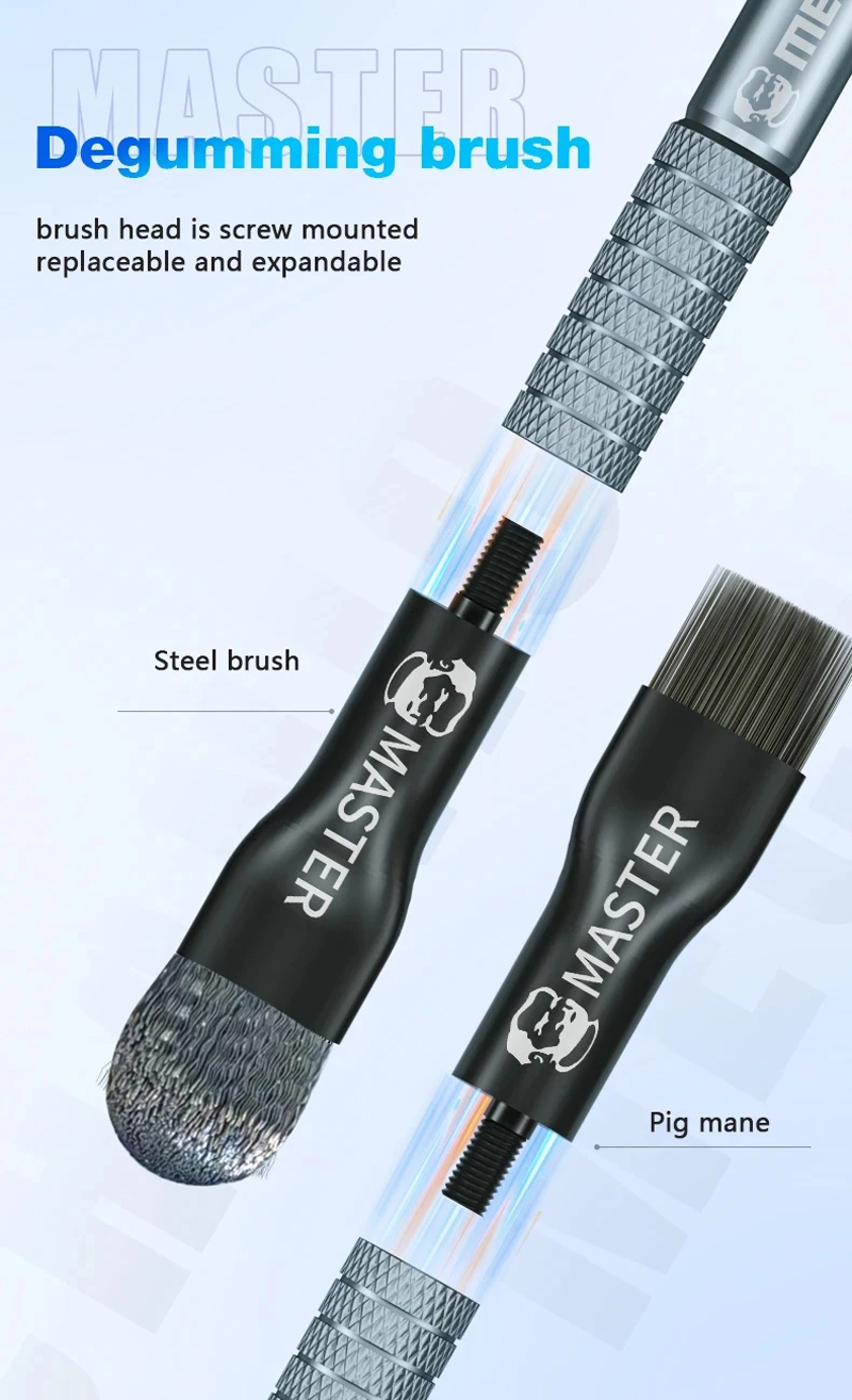 Mechanic Motherboard Chip 2-in-1 Glue Removal Cleaning Brush
