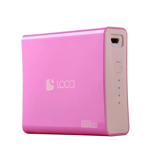 LOCA - Mobile Powerbank - 6600 mAh - Purple