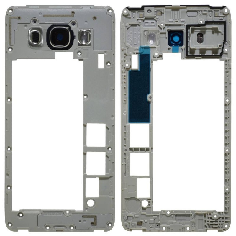 Samsung J510 Galaxy J5 2016 Midframe - GH98-39490B/GH98-39541B - With Camera Lens - Black