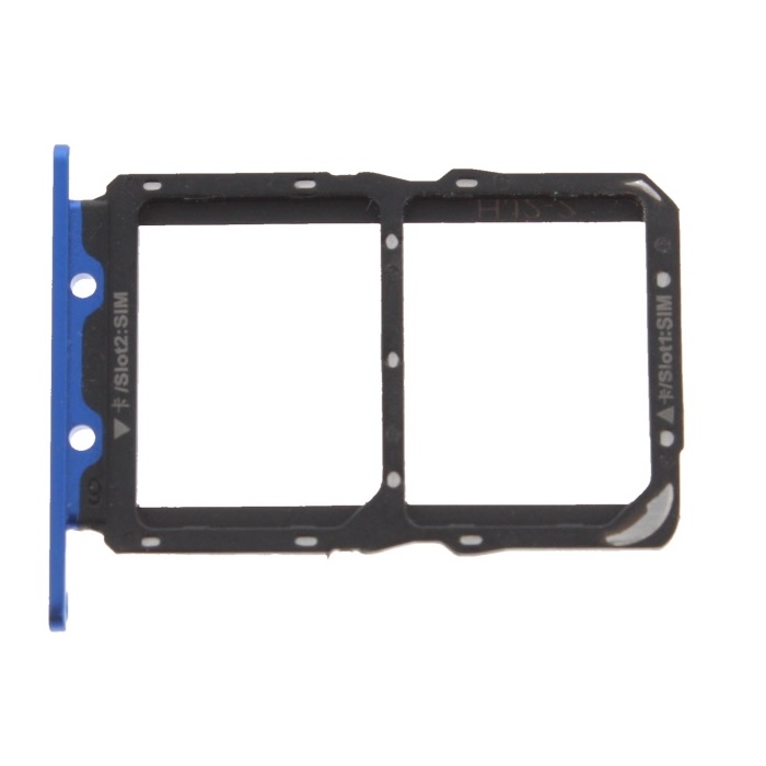 Huawei Honor View 20 (PCT-L29) Simcard holder + Memorycard Holder 51661KYY Blue