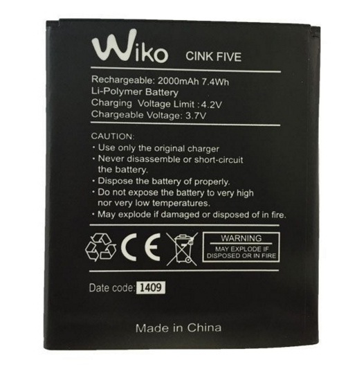 Wiko Cink Five Battery 2000 mAh 