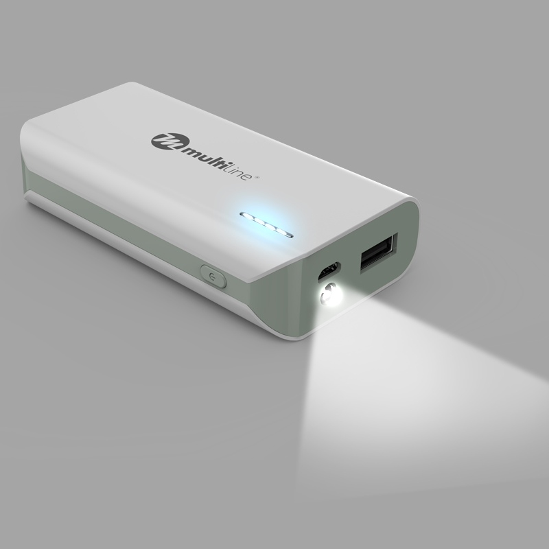 Multiline Powerbox Line - Powerbank 2600 mAh MLB-200 White