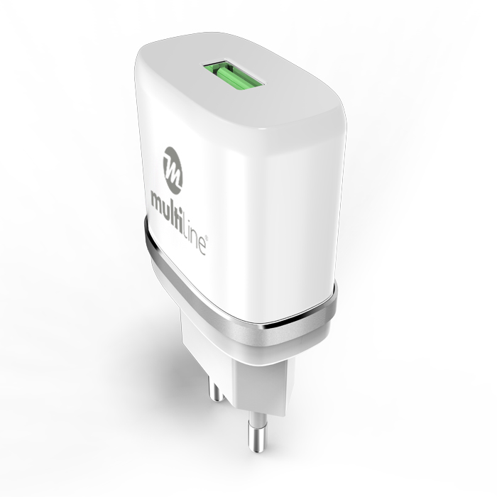 Multiline Power Adapter - 1A incl. Micro USB Cable