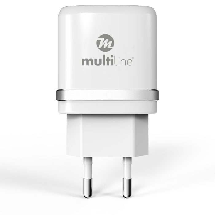 Multiline Power Adapter - 1A incl. Lightning USB Cable