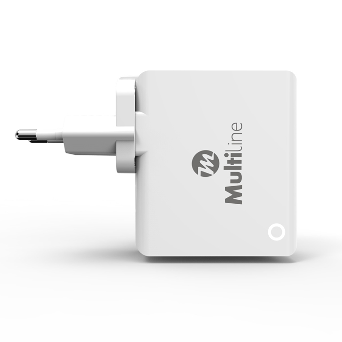 Multiline Powerstation 4.4A - 4-port USB - MW4403