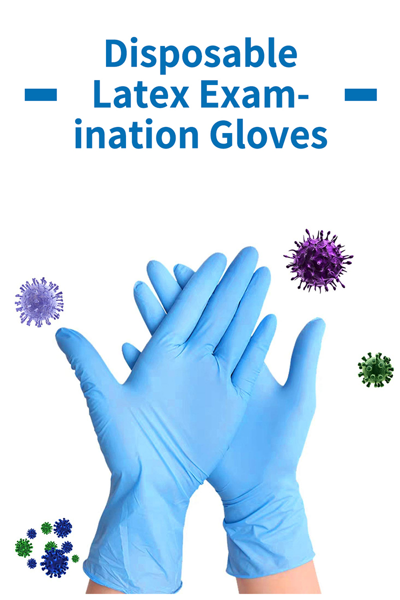 Universal Anti-Static Disposable Nitrile Gloves  - 100pcs - Size Medium
