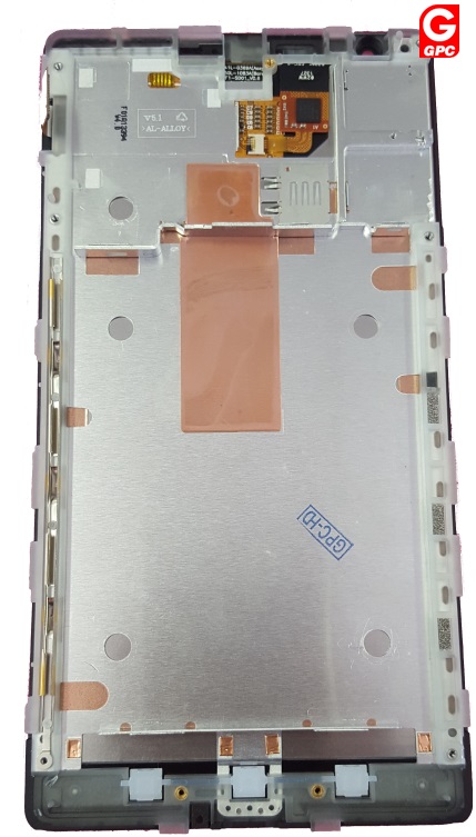 Nokia Lumia 1520 LCD Display + Touchscreen + Frame - 00810M9 Black