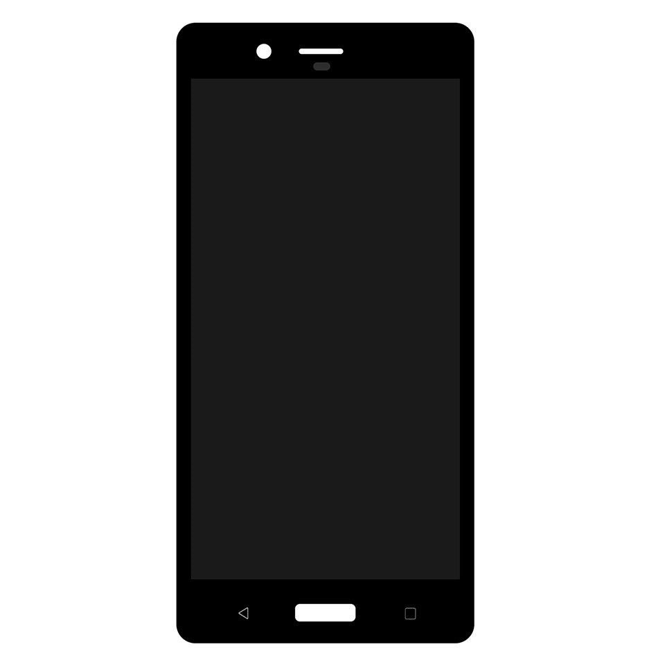 Nokia 8 (TA-1004) LCD Display + Touchscreen - 20NB10W0001 - Black