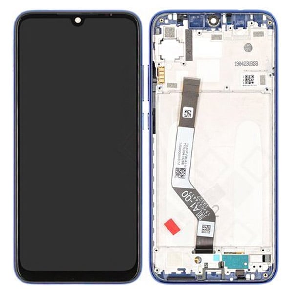 Xiaomi Redmi Note 7 (M1901F7G) LCD Display + Touchscreen + Frame - 5610100140C7/561010020033/561010034033 - Blue