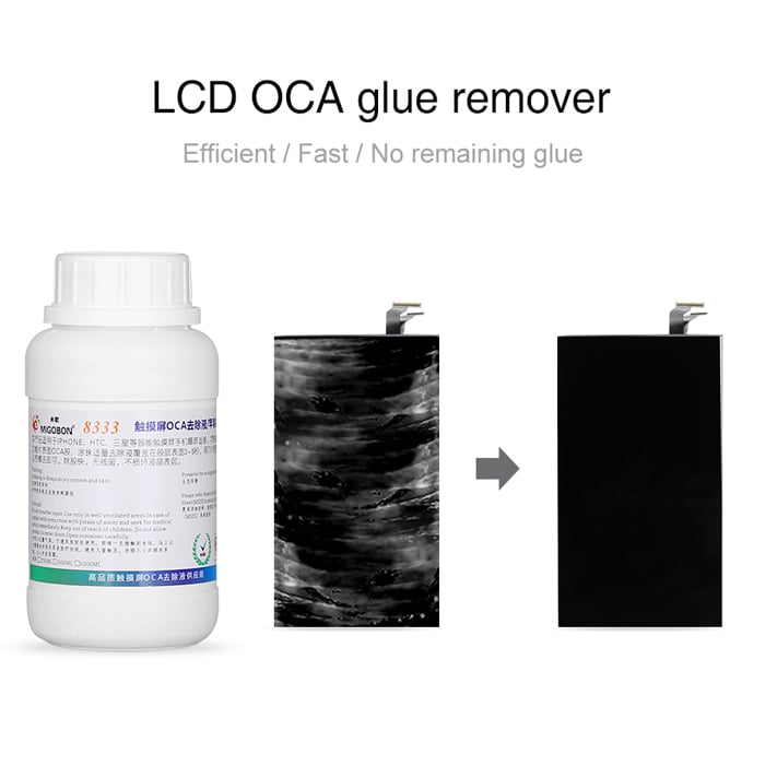 500ml 8333 Mobile Phone Touch Screen OCA Adhesive Glue Remover Liquid Cleaner