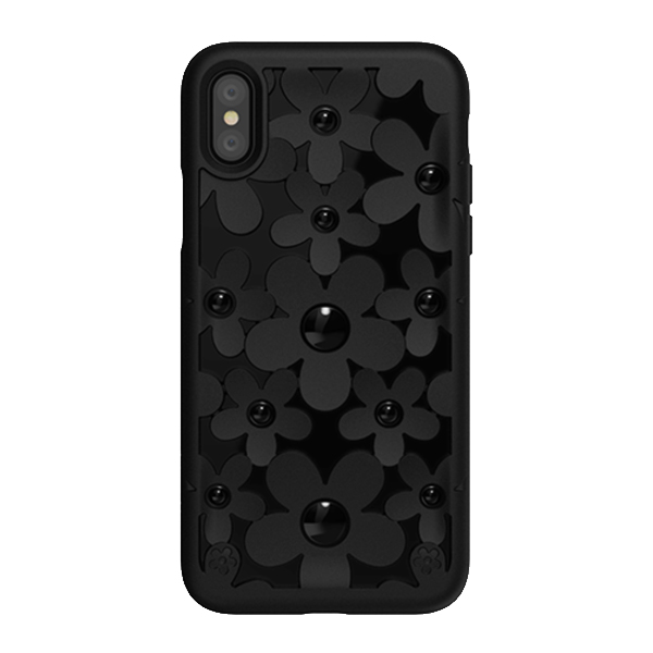 SwitchEasy Apple iPhone XS/X - Fleur - Black