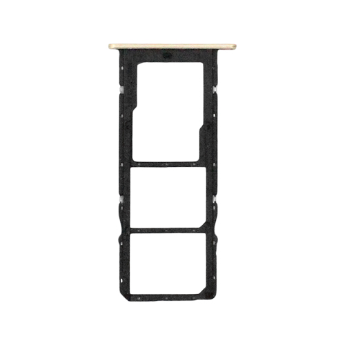 Huawei P Smart (2021) (PPA-LX2) Simcard Holder + Memorycard Holder 97071ADJ  - Gold