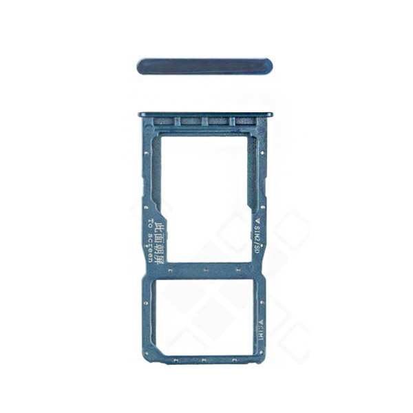 Huawei P30 Lite (MAR-LX1M) Simcard holder + Memorycard Holder 51661LWN;51661NAN Blue