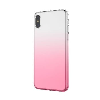 Fshang iPhone 7/iPhone 8/iPhone SE (2020) TPU Case - Q Color Gradient - Pink