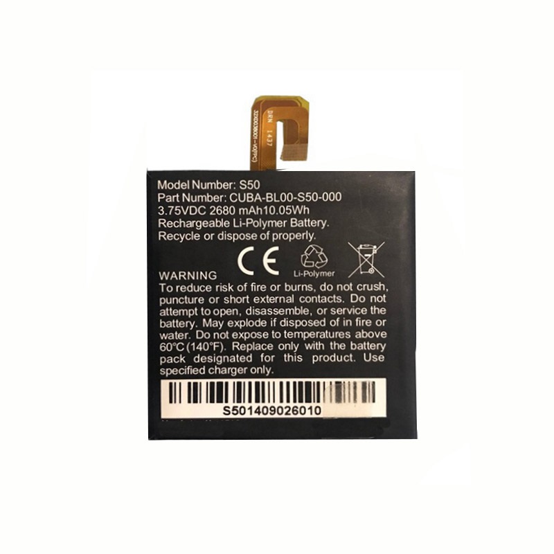 CAT S50 Battery CUBA-BL00-S50-000 - 2680 mAh