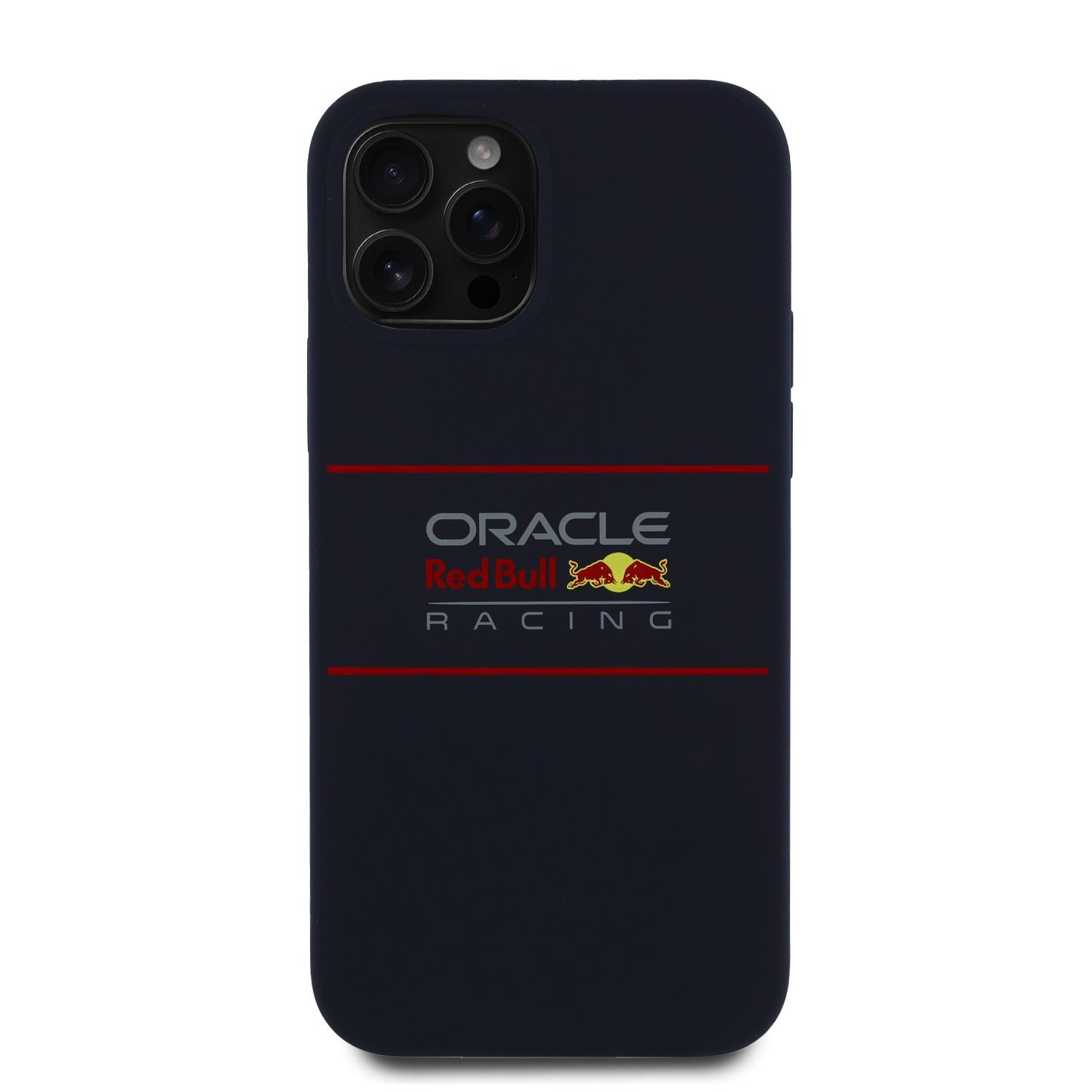 Red Bull iPhone 13 Pro MagSafe Liquid Silicon Case With Horizontal Logo - 3666339369002 - Navy