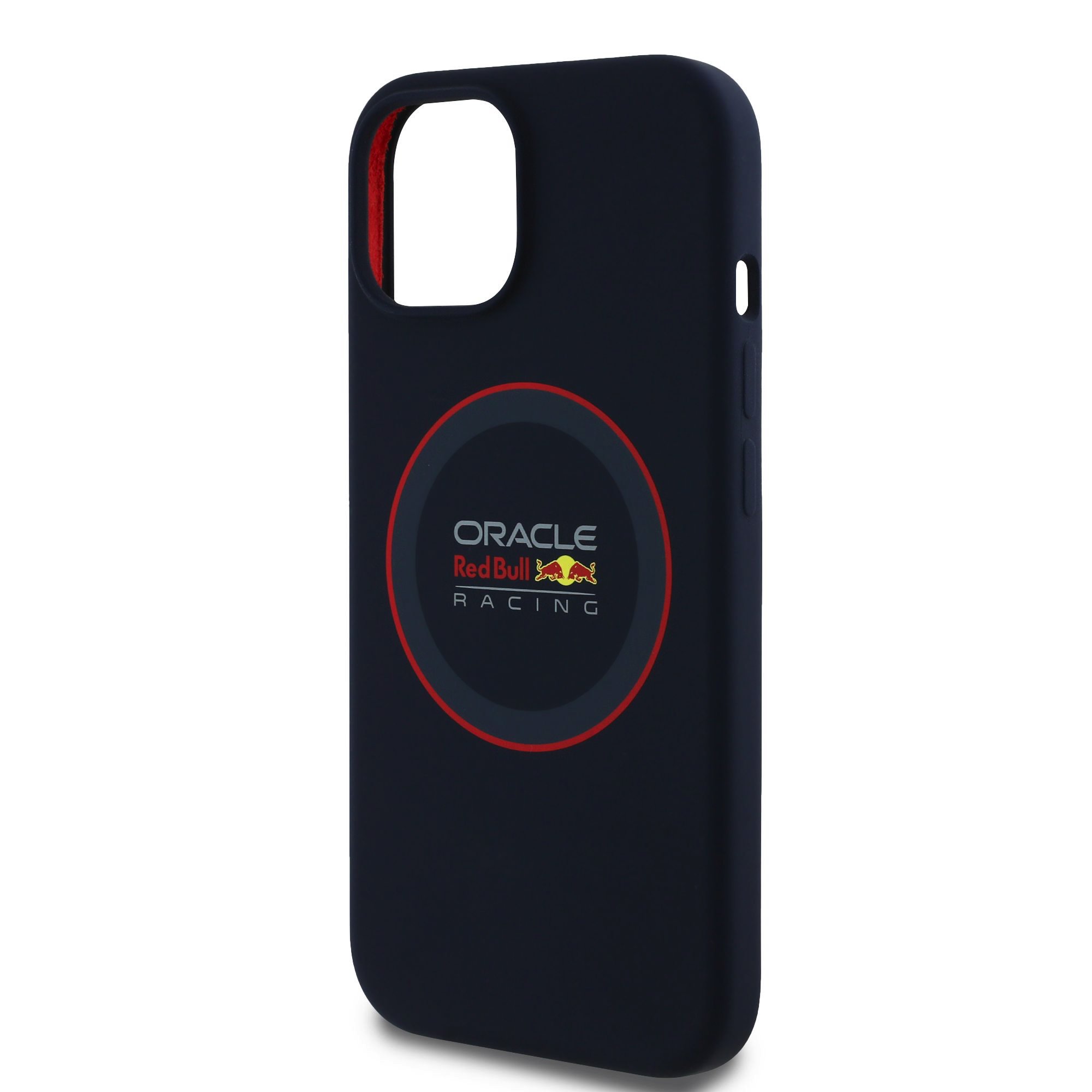 Red Bull iPhone 14 Pro MagSafe Liquid Silicon Case With Ring - 3666339368685 - Navy
