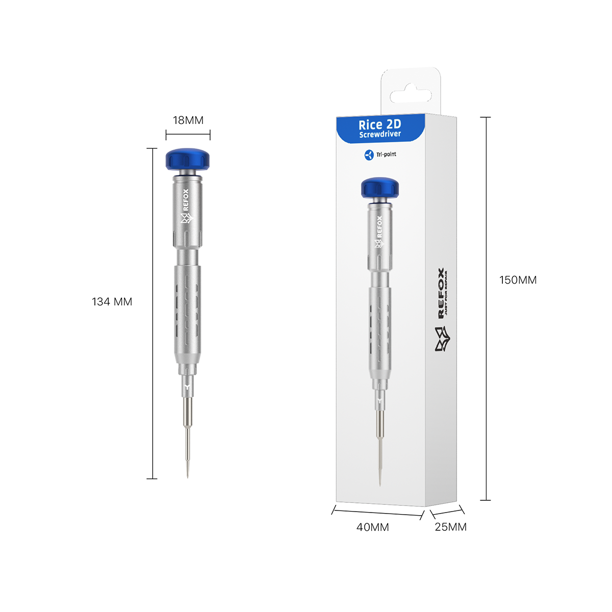 Refox RS3 3D Tri-Wing 0.6mm Screwdriver - B