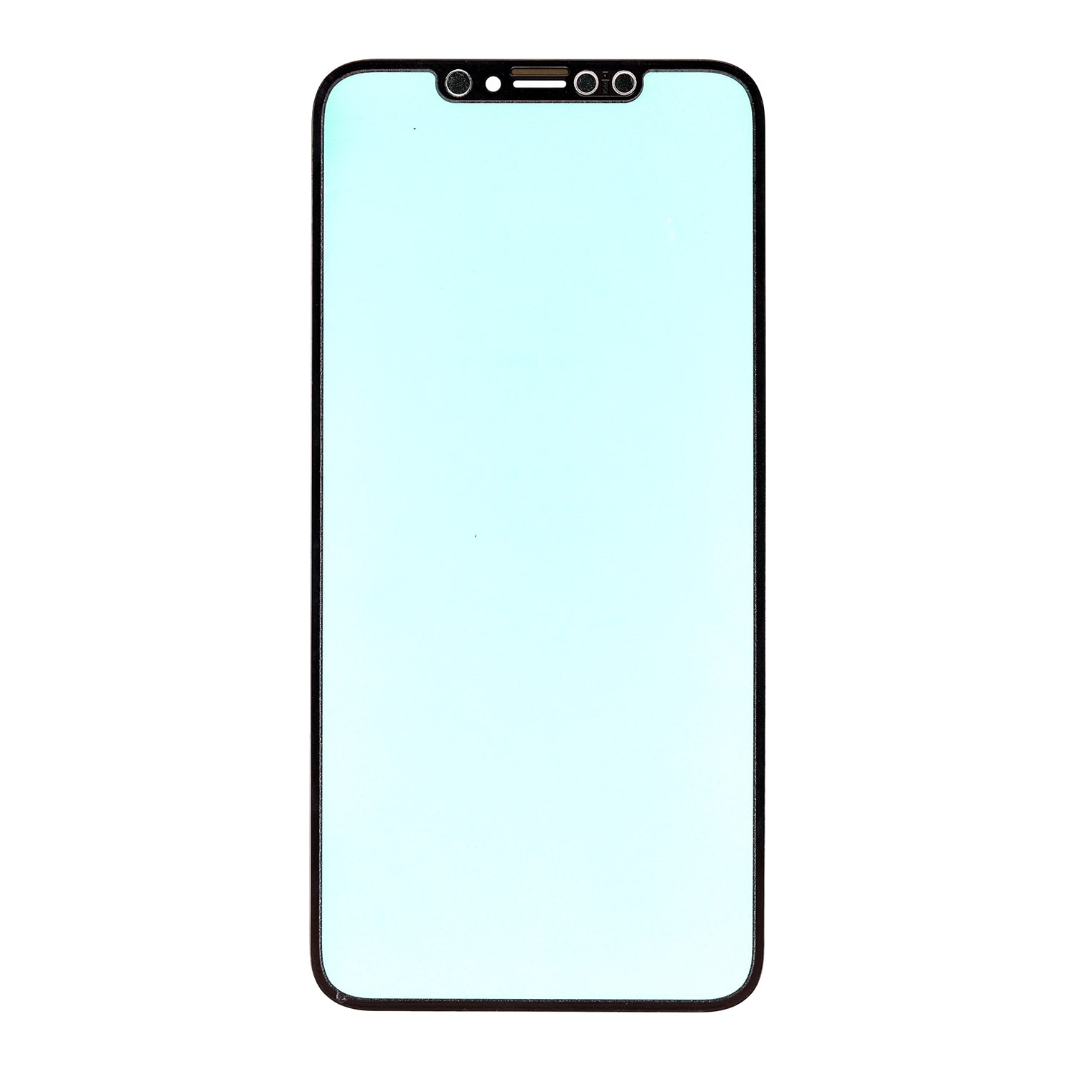 Apple iPhone XS Max Glass with Front Frame Bezel + Adhesive tape + OCA - OEM Black