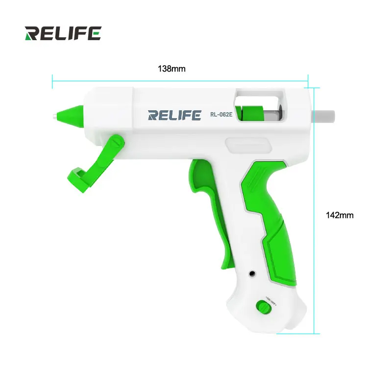 Relife Hot Melt Glue Gun - RL-062E - With Hot Melt Glue Stick (10pcs)