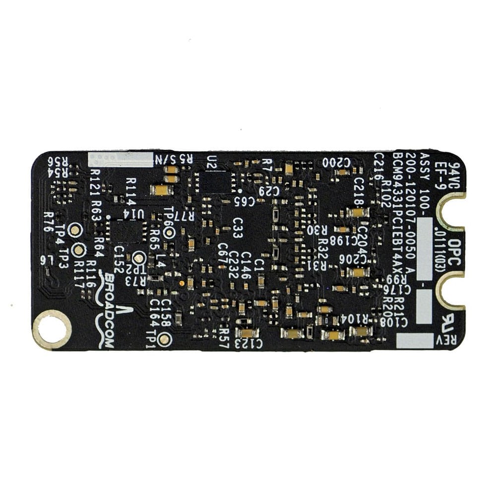 Apple MacBook Pro 13 inch - A1278/MacBook Pro 15 inch - A1286/MacBook Pro 17 Inch - A1297 Airport Card #BCM94331PCIEBT4AX (2011 - 2012) 