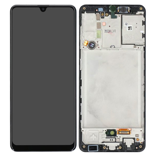 Samsung SM-A315F Galaxy A31 LCD Display + Touchscreen + Frame - GH82-22761A/GH82-22905A/GH82-24455A/GH82-24406A - Black