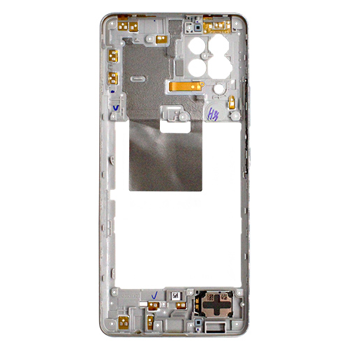 Samsung SM-A426B Galaxy A42 5G Midframe GH97-25855B White