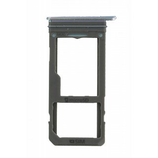 Samsung G955F Galaxy S8 Plus/G950F Galaxy S8 Simcard holder + Memorycard Holder GH98-41131C Orchid Gray