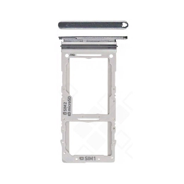 Samsung G980F Galaxy S20/G981F Galaxy S20 5G Simcard holder + Memorycard Holder GH98-45070A Grey
