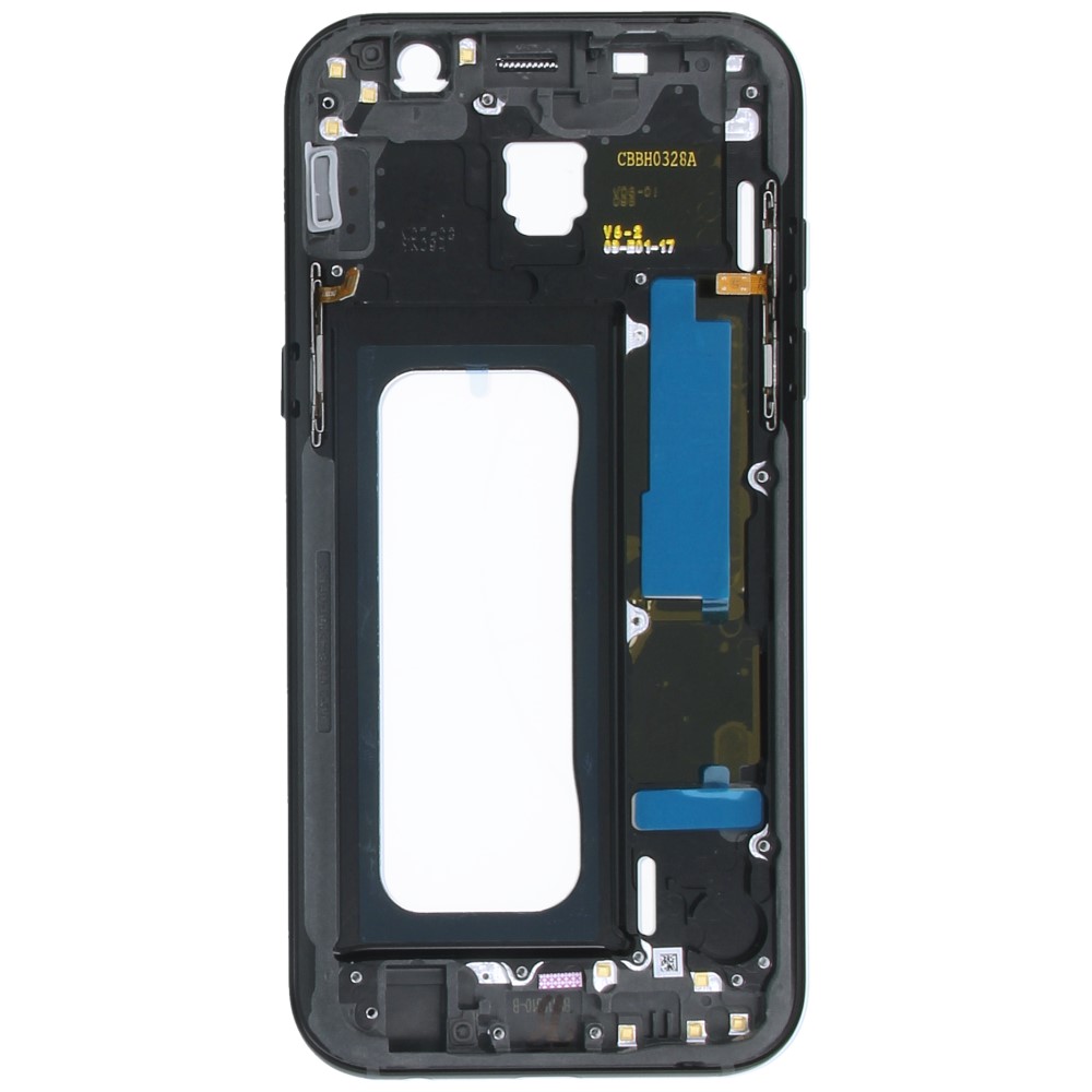 Samsung SM-A520F Galaxy A5 2017 Midframe With Power and Volume Flex GH96-10623A Black