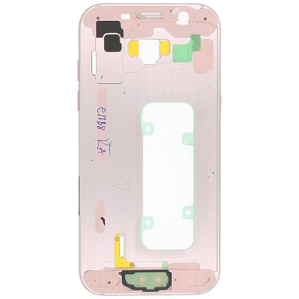 Samsung SM-A520F Galaxy A5 2017 Midframe With Power and Volume Flex GH96-10623D Pink