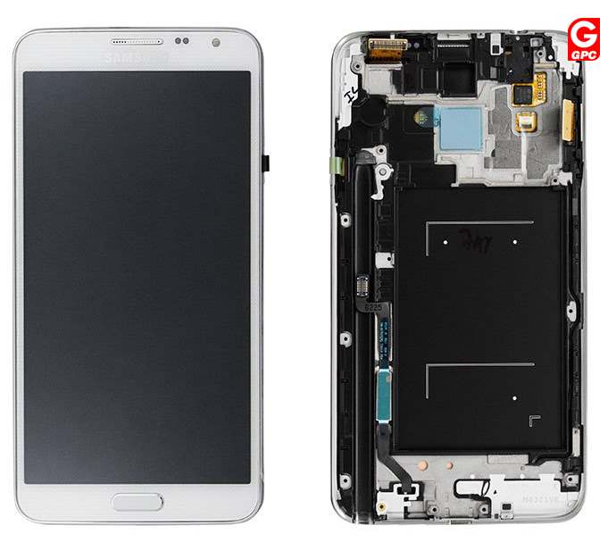 Samsung N7505 Galaxy Note 3 Neo LCD Display + Touchscreen + Frame GH97-15540B White