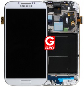 Samsung I9505 Galaxy S4 LCD Display + Touchscreen + Frame GH97-14655A White