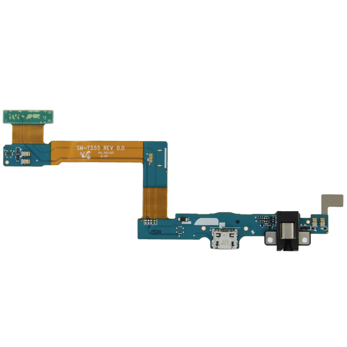 Samsung SM-T550 Galaxy Tab A 9.7/T555 Galaxy Tab A 9.7 Charge Connector Flex Cable With Headphone Jack