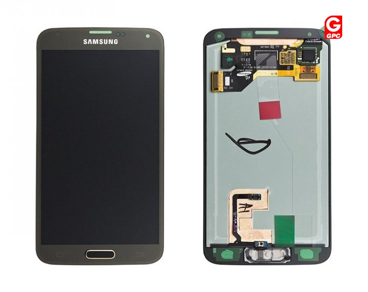 Samsung G900F Galaxy S5 LCD Display + Touchscreen GH97-15959D Gold