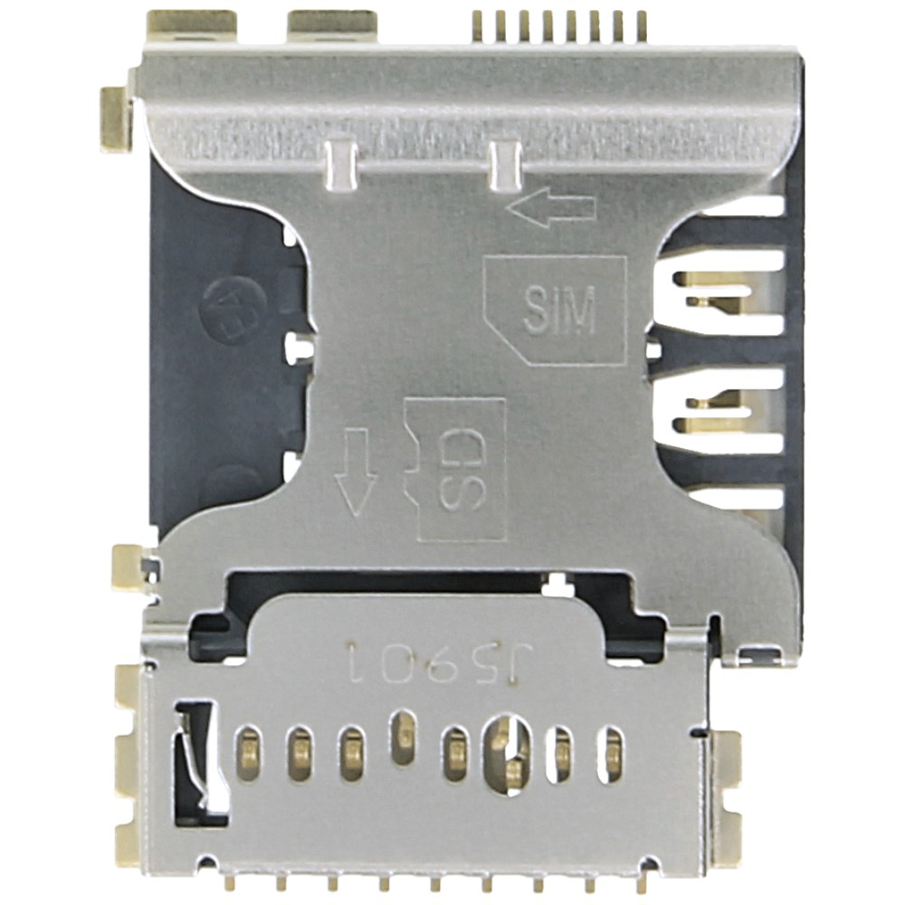 Samsung I8260 Galaxy Core/G350 Galaxy Core Plus/G390F - Galaxy Xcover 4 Simcard reader Connector 3709-001745 