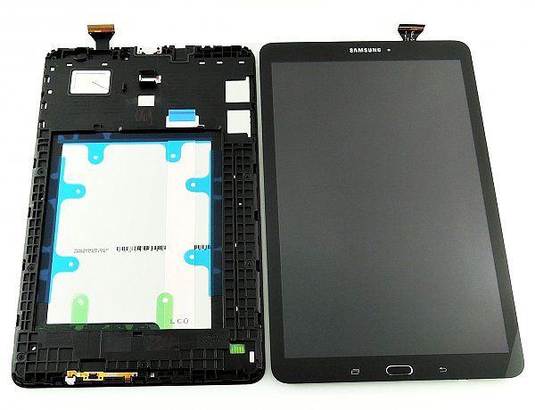 Samsung SM-T560 Galaxy Tab E 9.6/SM-T561 Galaxy Tab E 9.6 LCD Display + Touchscreen + Frame GH97-17525A Black