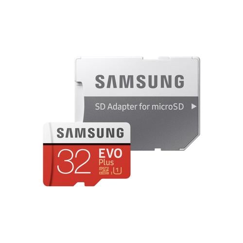 Samsung EVO Plus MicroSD Card - Incl. Adapter - 32GB