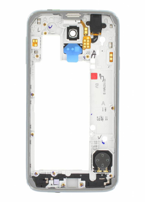 Samsung G903F Galaxy S5 Neo Midframe GH98-37880C Silver