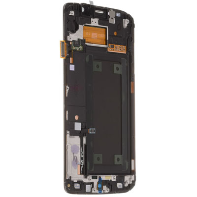 Samsung G925F Galaxy S6 Edge LCD Display + Touchscreen + Frame GH97-17162E Green