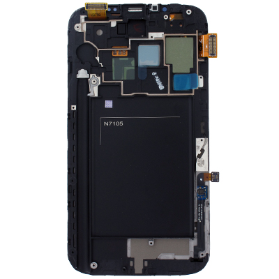 Samsung N7105 Galaxy Note 2 Plus LCD Display + Touchscreen + Frame GH97-14114A White
