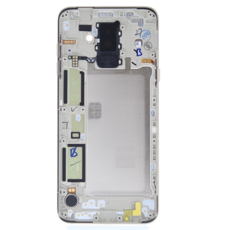 Samsung SM-A605F Galaxy A6+ (2018) Backcover Gold With Parts DUOS GH82-16431D