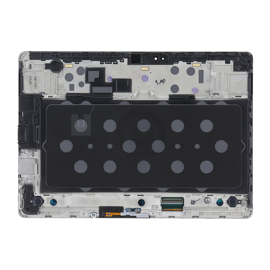 Samsung T800 Galaxy Tab S 10.5/T805 Galaxy Tab S 10.5 LCD Display + Touchscreen + Frame - GH97-16028D - Grey