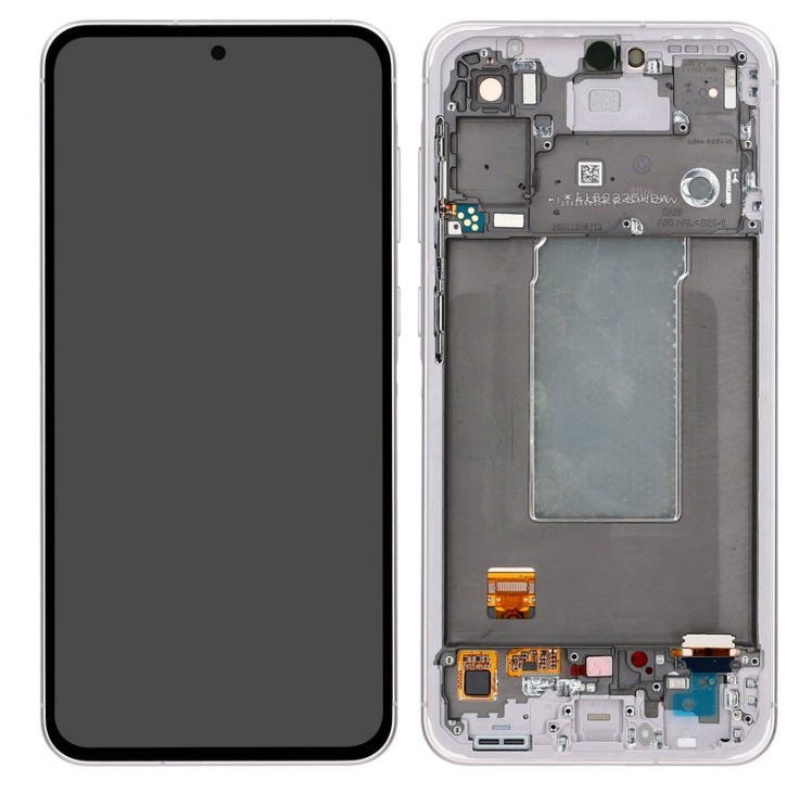 Samsung SM-A566B Galaxy A56 LCD Display + Touchscreen + Frame - GH82-36829D - (Self-Assembled)  - Pink