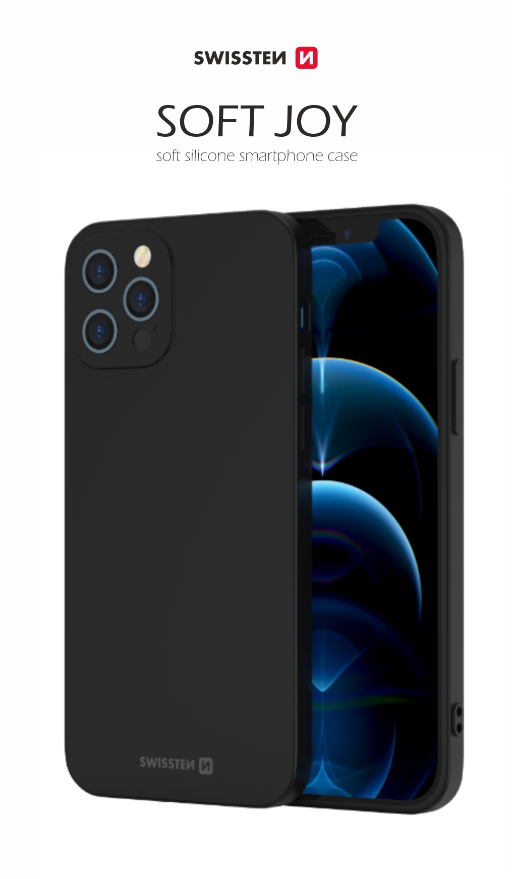 Swissten Samsung G980F Galaxy S20/G981F Galaxy S20 5G Soft Joy Case - 34500162 - Black