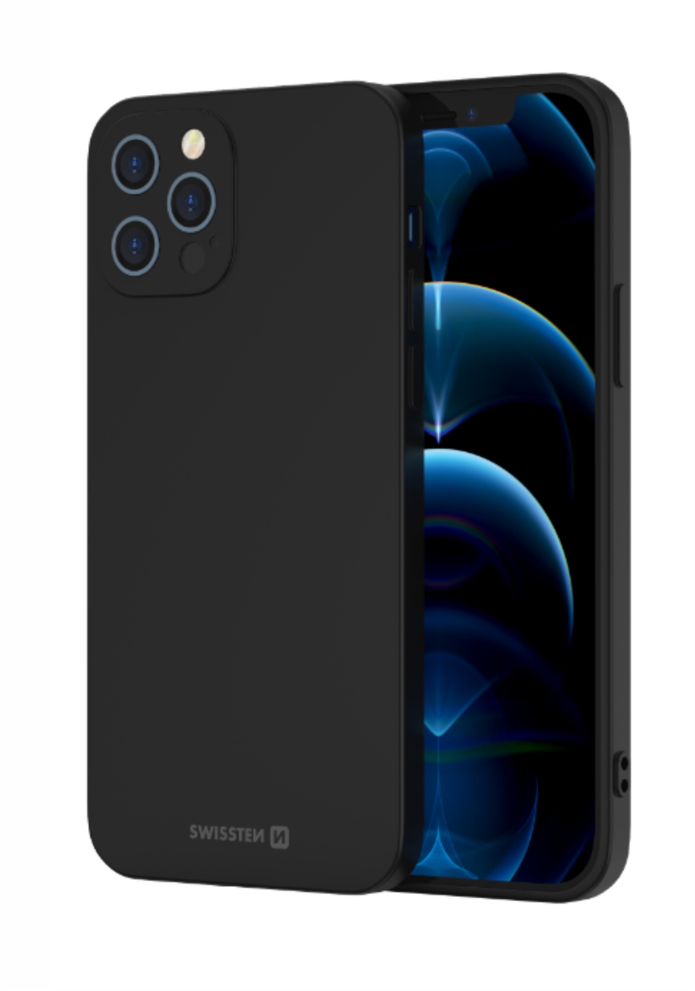Swissten Huawei Honor 90 (REA-AN00)  Soft Joy Case - 34500328 - Black